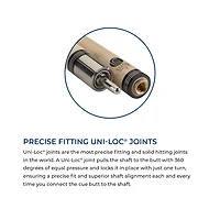 Lucasi 2-Piece Maple Pool Cue