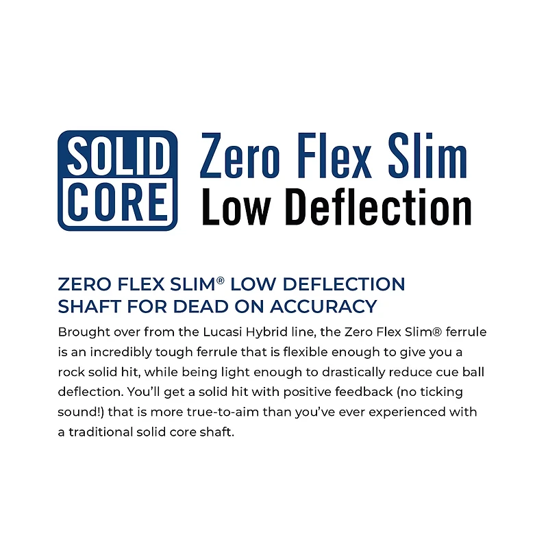 Lucasi 2-Piece Maple Pool Cue