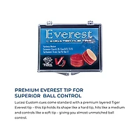 Lucasi 2-Piece Maple Pool Cue