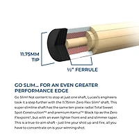 Lucasi 2-Piece Maple Pool Cue