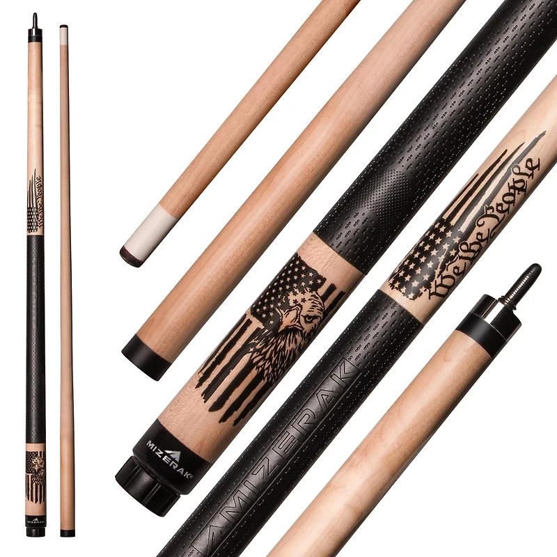 Mizerak 58 in 2-Piece Canadian Maple Cue