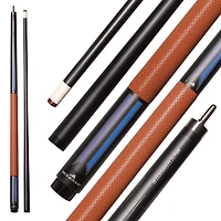 Mizerak 58 in 2-Piece Composite Cue with Leather Wrap
