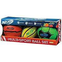 NERF Multi Sport Ball 3-Pack