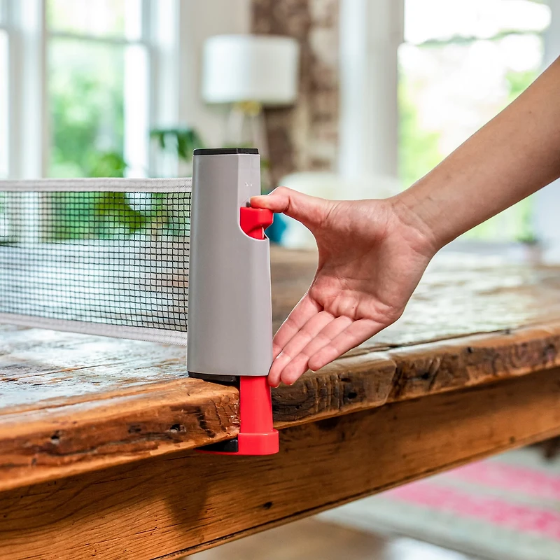 Stiga Anywhere Retractable Net Table Tennis Set