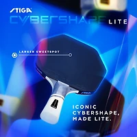 STIGA Cybershape Lite Table Tennis Paddle