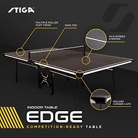 STIGA Edge Table Tennis Table