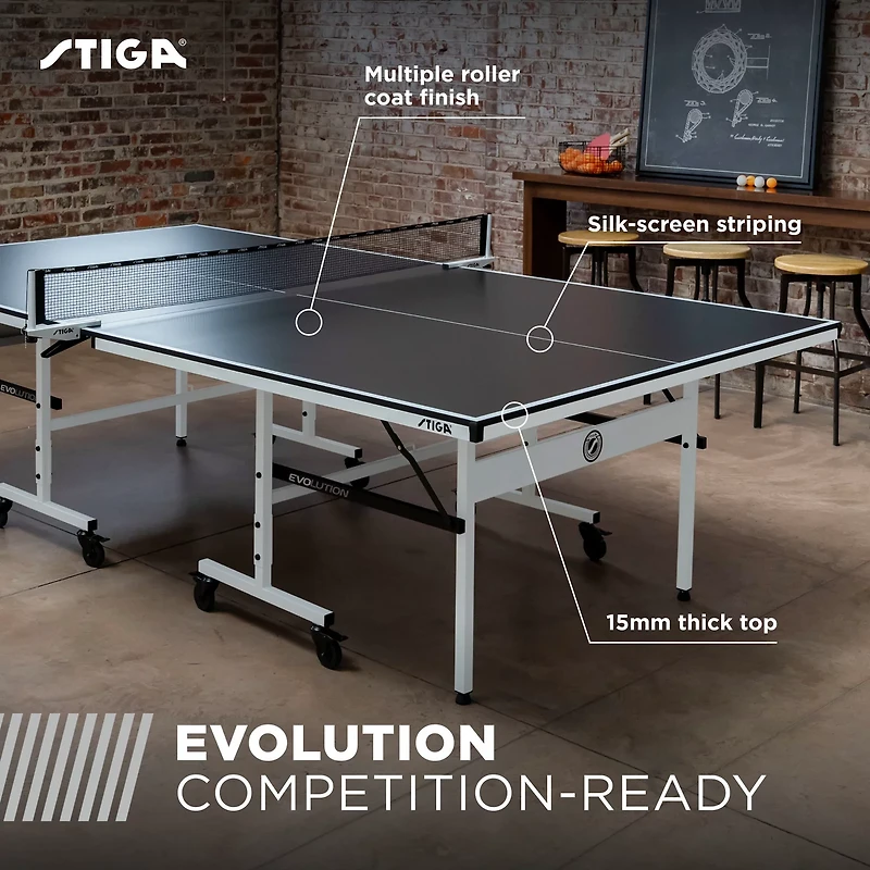 STIGA Evolution Indoor Table Tennis Table