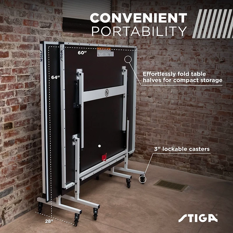STIGA Evolution Indoor Table Tennis Table
