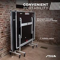 STIGA Evolution Indoor Table Tennis Table