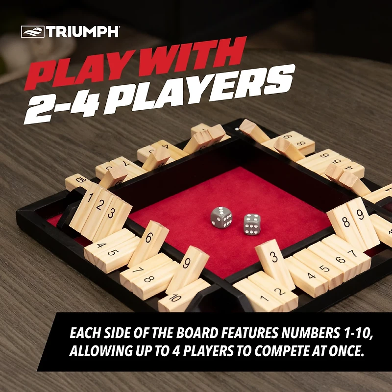 Triumph 4-Player Shut the Box