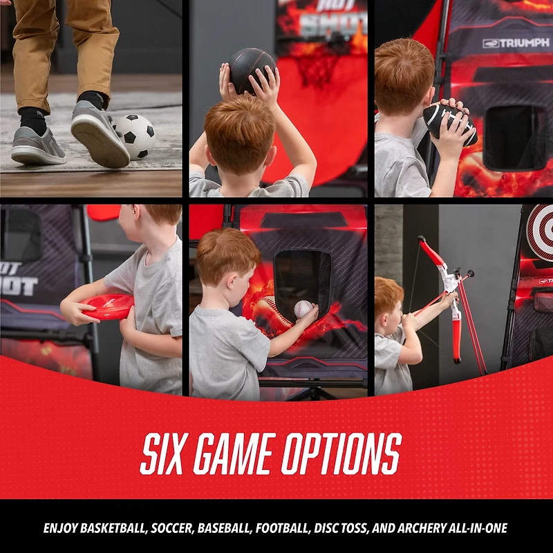 Triumph Sports Adventures 6-in-1 Sports Tower