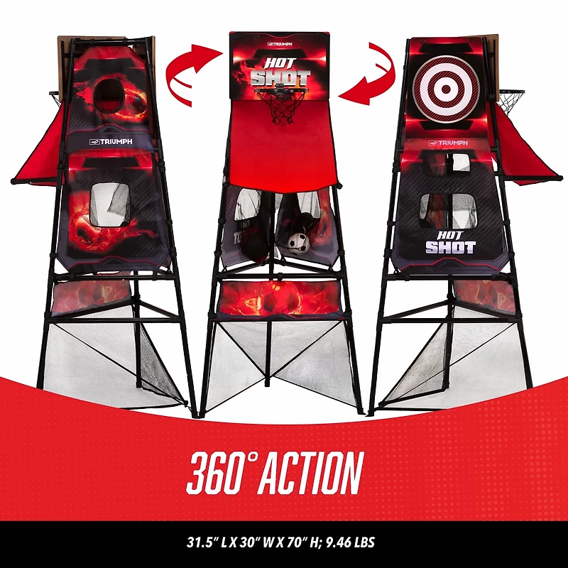 Triumph Sports Adventures 6-in-1 Sports Tower