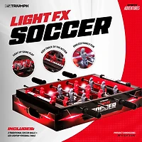 Triumph Sports Adventures Light FX Foosball Table