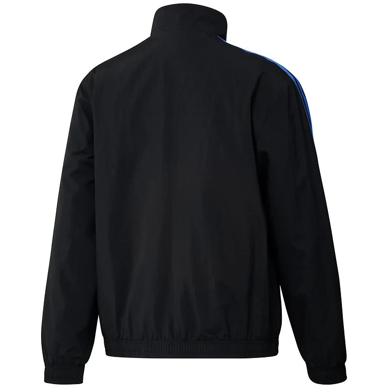 adidas /Blue San Jose Earthquakes 2023 On-Field Anthem Full-Zip Reversible Team Jacket
