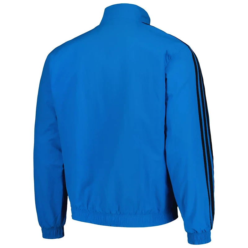adidas /Purple Charlotte FC 2023 On-Field Anthem Full-Zip Reversible Team Jacket