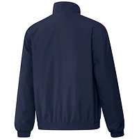 adidas /Red New England Revolution 2023 On-Field Anthem Full-Zip Reversible Team Jacket
