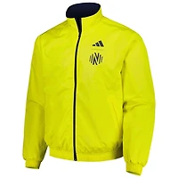 adidas /Yellow Nashville SC 2023 On-Field Anthem Full-Zip Reversible Team Jacket