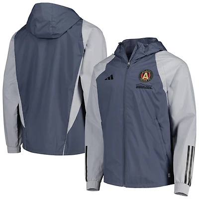 adidas Atlanta United FC All-Weather Raglan Hoodie Full-Zip Jacket
