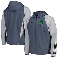 adidas Austin FC All-Weather Raglan Hoodie Full-Zip Jacket