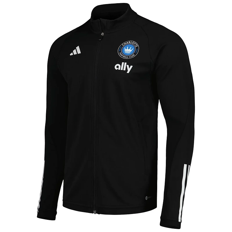 adidas Charlotte FC 2023 On-Field AEROREADY Full-Zip Training Top