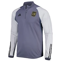 adidas LAFC 2023 On-Field AEROREADY Quarter-Zip Training Top
