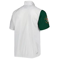 adidas Miami Hurricanes M STM AEROREADY Half-Zip Jacket