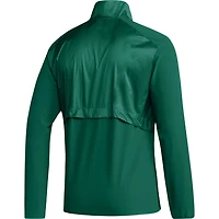 adidas Miami Hurricanes Sideline AEROREADY Raglan Sleeve Quarter-Zip Jacket