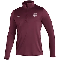 adidas Texas AM Aggies Freelift Sport Raglan Quarter-Zip Jacket