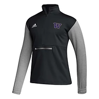 adidas Washington Huskies Sideline AEROREADY Half-Zip Top