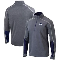 Columbia / UConn Huskies Omni-Wick Shotgun 20 Quarter-Zip Pullover Top