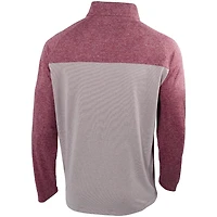 Columbia /Gray Indiana Hoosiers Omni-Wick Rockin' It Quarter-Zip Pullover Top