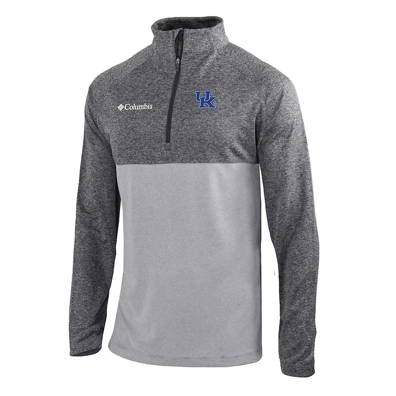 Columbia /Light Kentucky Wildcats Omni-Wick Rockin' It Quarter-Zip Pullover Top