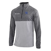 Columbia /Light Kentucky Wildcats Omni-Wick Rockin' It Quarter-Zip Pullover Top