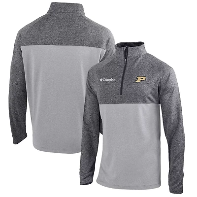 Columbia /Light Purdue Boilermakers Omni-Wick Rockin' It Quarter-Zip Pullover Top