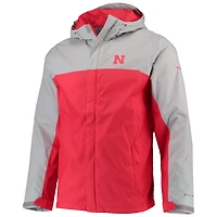 Columbia /Scarlet Nebraska Huskers Glennaker Storm Full-Zip Jacket