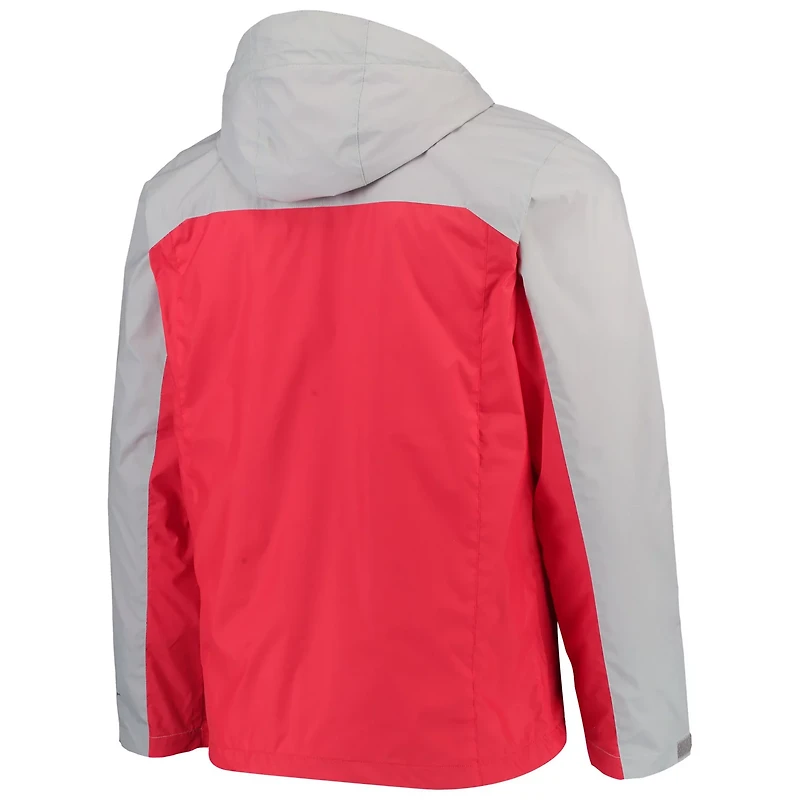 Columbia /Scarlet Nebraska Huskers Glennaker Storm Full-Zip Jacket