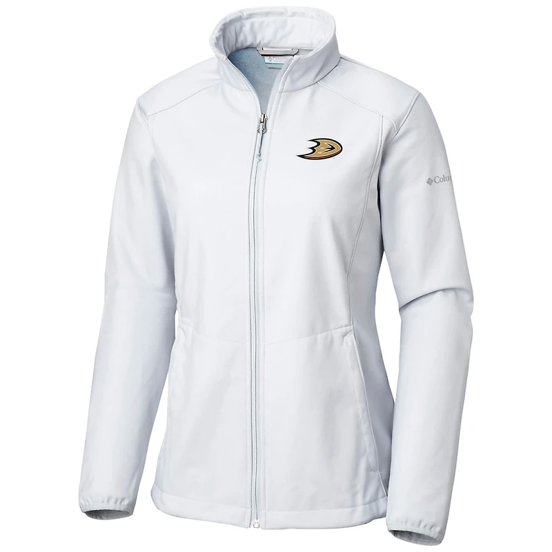 Columbia Anaheim Ducks Kruser Ridge II Softshell Full-Zip Jacket