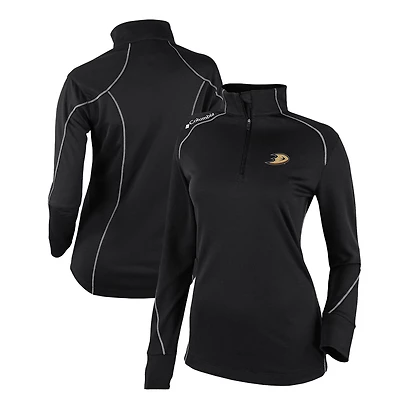 Columbia Anaheim Ducks Omni-Wick Shotgun 20 Quarter-Zip Pullover Top