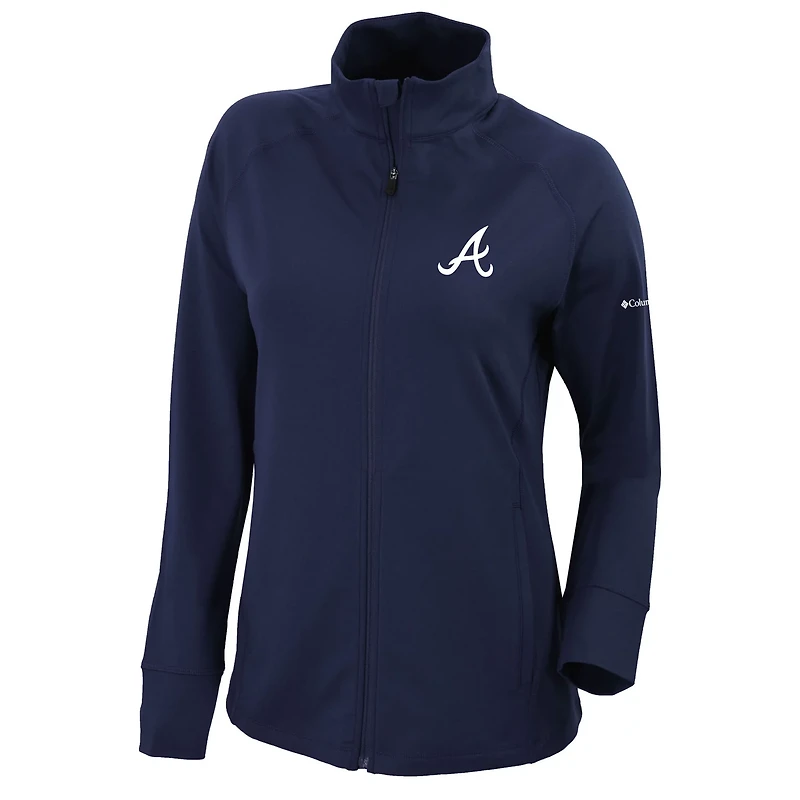 Columbia Atlanta Braves Omni-Wick Greenkeeper Full-Zip Jacket