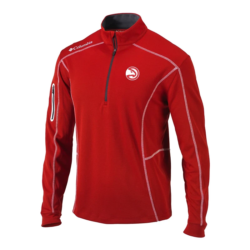 Columbia Atlanta Hawks Shotgun Quarter-Zip Pullover Jacket