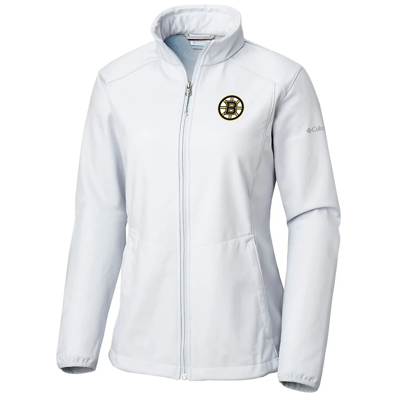 Columbia Boston Bruins Kruser Ridge II Softshell Full-Zip Jacket