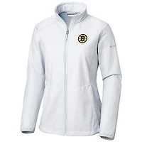 Columbia Boston Bruins Kruser Ridge II Softshell Full-Zip Jacket