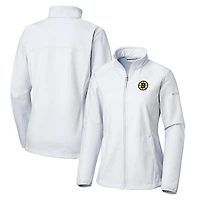 Columbia Boston Bruins Kruser Ridge II Softshell Full-Zip Jacket