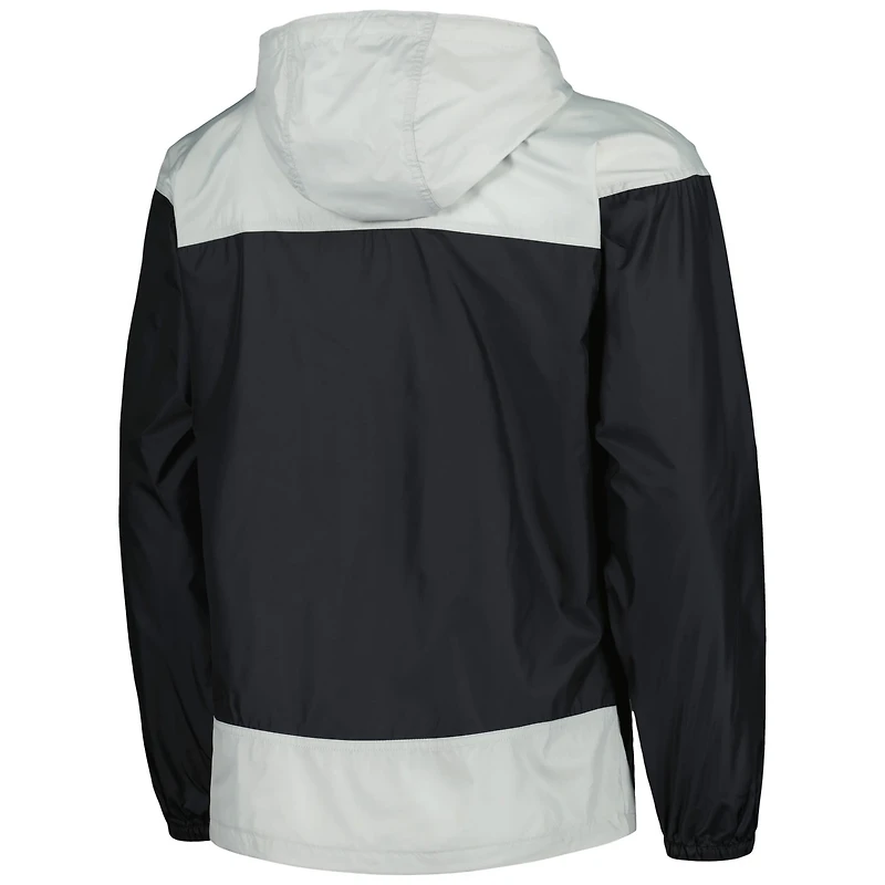 Columbia Brooklyn Nets Big  Tall Flash Forward Challenger Omni-Shade Full-Zip Hoodie