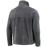 Columbia Brooklyn Nets Heathered Charcoal Flanker Full-Zip Jacket