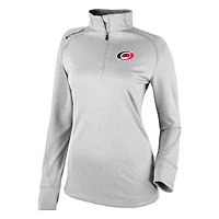 Columbia Carolina Hurricanes Omni-Wick Shotgun 20 Quarter-Zip Pullover Top