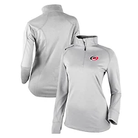 Columbia Carolina Hurricanes Omni-Wick Shotgun 20 Quarter-Zip Pullover Top