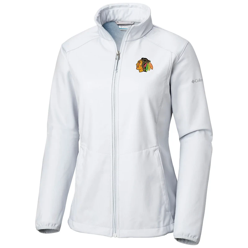 Columbia Chicago Blackhawks Kruser Ridge II Softshell Full-Zip Jacket