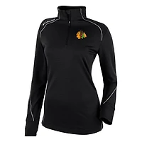 Columbia Chicago hawks Omni-Wick Shotgun 20 Quarter-Zip Pullover Top