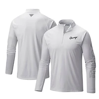 Columbia Chicago Sox Terminal Tackle Omni-Shade Raglan Quarter-Zip Pullover Top